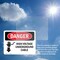 Signmission High Voltage Underground Cable Danger Sign, Vinyl Decal, 10in W x 7in L, 2PK OS-2PACK-DS-D-710-L-1335 - alternate 6